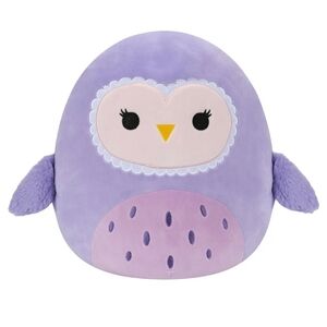 NWT - Squishmallow Scarlito the Barn Owl 11" Stuffed Plush - Purple